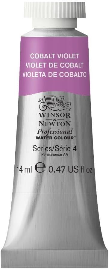 Winsor & Newton Professional Water Colour Paint, 0.47-oz Tube, Cobalt Violet by WinsorNewton