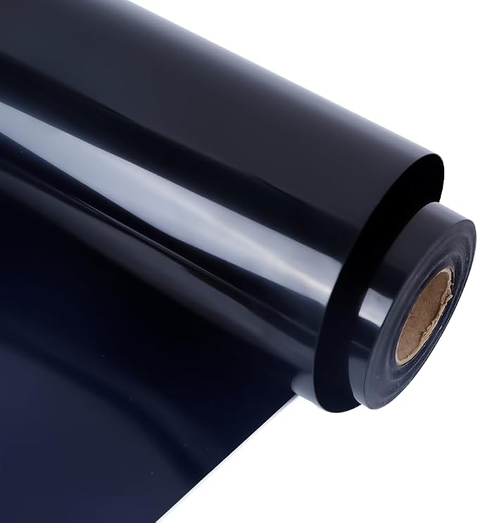RENLITONG Matte Black Iron on Vinyl Roll by RENLITONG