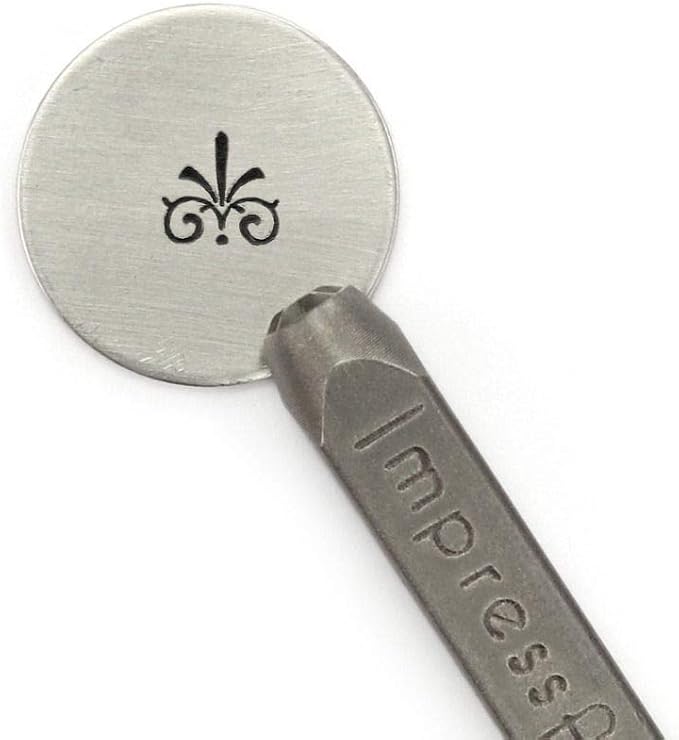 ImpressArt - Flourish G Signature Metal Design Stamp by ImpressArt