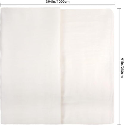 Cheesecloth, Reusable and Breathable, Unbleached Cotton Fine Mesh Weave - Image 2