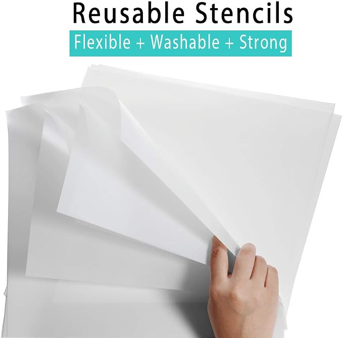 10 Sheets 10 mil Mylar Sheet, 12 x 12 inch Milky Translucent Plastic Blank - Image 4