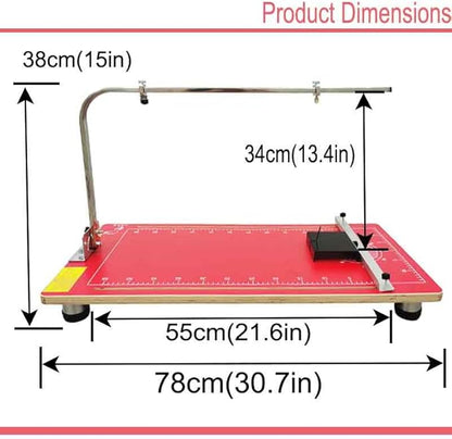 110V Hot Wire Foam Cutter with Scale, 30.7" ×15 ", 36W Professional Heat - Image 3