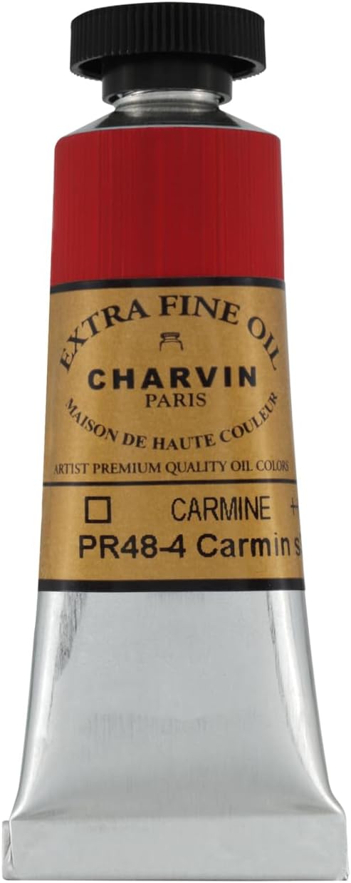 Charvin Extra Fine Oil Paint, Carmine 20 ml by Unknown
