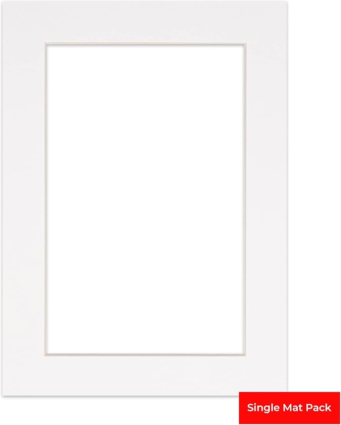 5.5x8.5 Mat for 8.5x11 Frame - Image 2