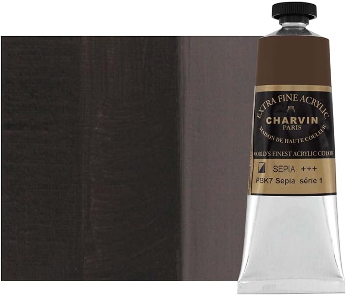 Charvin Extra Fine Professional Acrylic Paint - Image 2