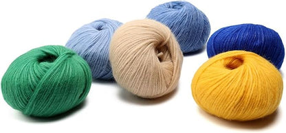 Pullu - Baby Alpaca Merino Wool Yarn Set of 3 Skeins Worsted Weight - Sourced - Image 8