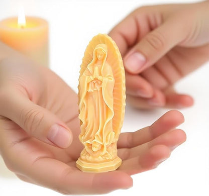 Virgin Mary Silicone Candle Molds, Religious 3D Virgin Mary Statue Molds - Image 5