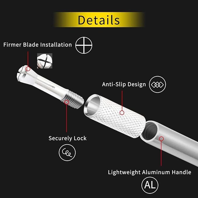 DIYSELF 1 Pcs Exacto Knife - Image 2