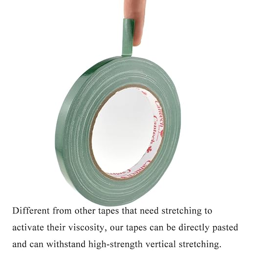 HAHIYO Green 0.5Inch Wide 2Rolls Floral Tape Waterproof Florist Tape Flower - Image 4
