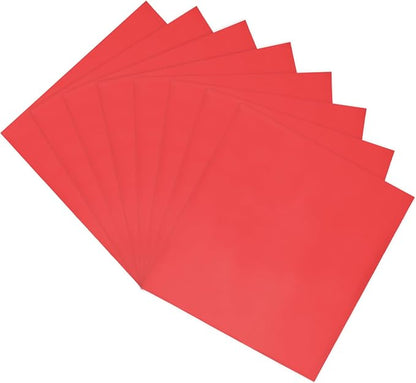 MECCANIXITY 50 Pack Toner Reactive Foil, Deco Foil Transfer Sheets 8.5"x11" A4 by MECCANIXITY