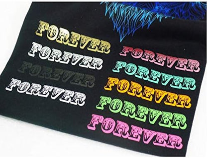 Heat Transfer Vinyl 8.5 x 11 Forever Flex Soft no Cut Laser Heat Transfer Paper - Image 2