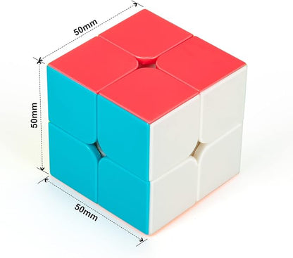 2x2 Stickerless Speed Cube Magic Puzzle Cube - Image 2