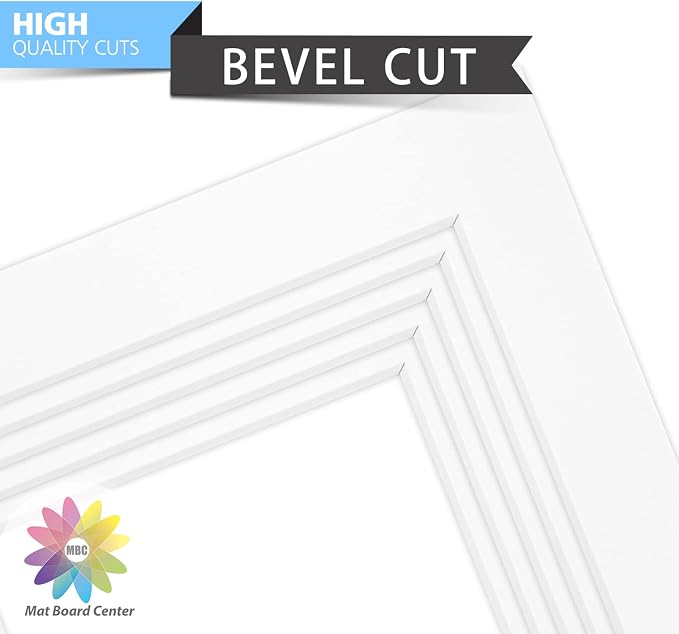 Mat Board Center, 5x7 for 4x6 Off White Color Mats - Image 4