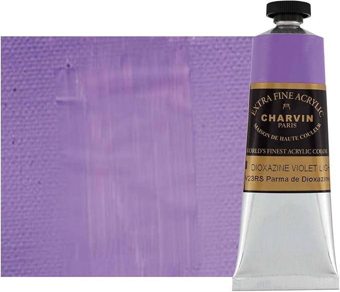 Charvin Extra Fine Professional Acrylic Paint - Image 2