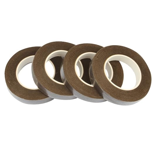 4 Rolls Floral Tape 1/2" Wide 30 Yards/Roll Floral Tapes by JFFX