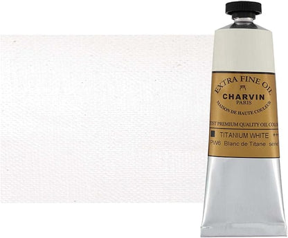 Charvin Extra Fine Oil Paint, Titanium White 60 ml by Unknown