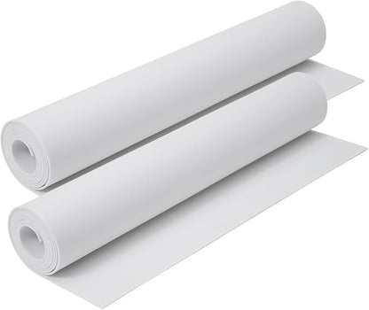 AMZQNART 2Pcs EVA Foam 2mm, Cosplay Foam Roll 16 x 59in White, Suitable by AMZQNART