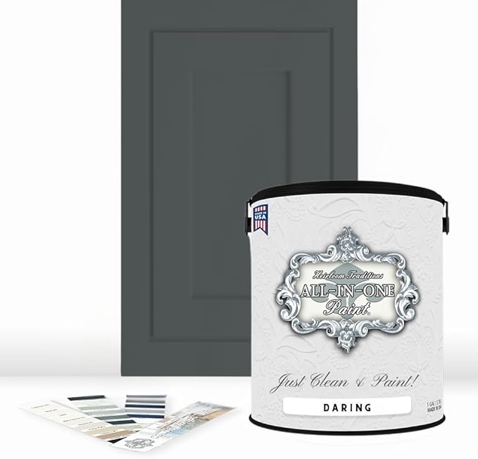 ALL-IN-ONE Paint, Durable cabinet and furniture paint. Built in primer and top by HeirloomTraditionsPaint