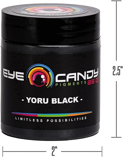 Eye Candy Pigments Premium Black Mica Powder - Image 6