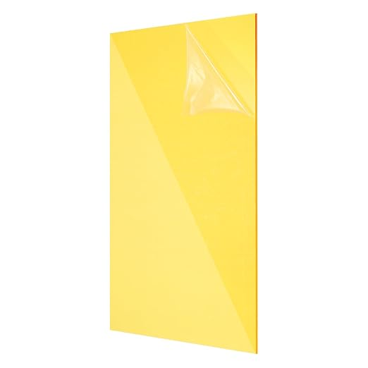 uxcell Acrylic Sheets 12x8 Inch Acrylic Panel 1/8 Inch-3mm Plastic Board by uxcell