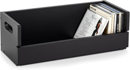 1 Set Wooden CD Storage Box Holder Shelf Cassette Tape Display Racks by CroBlissful