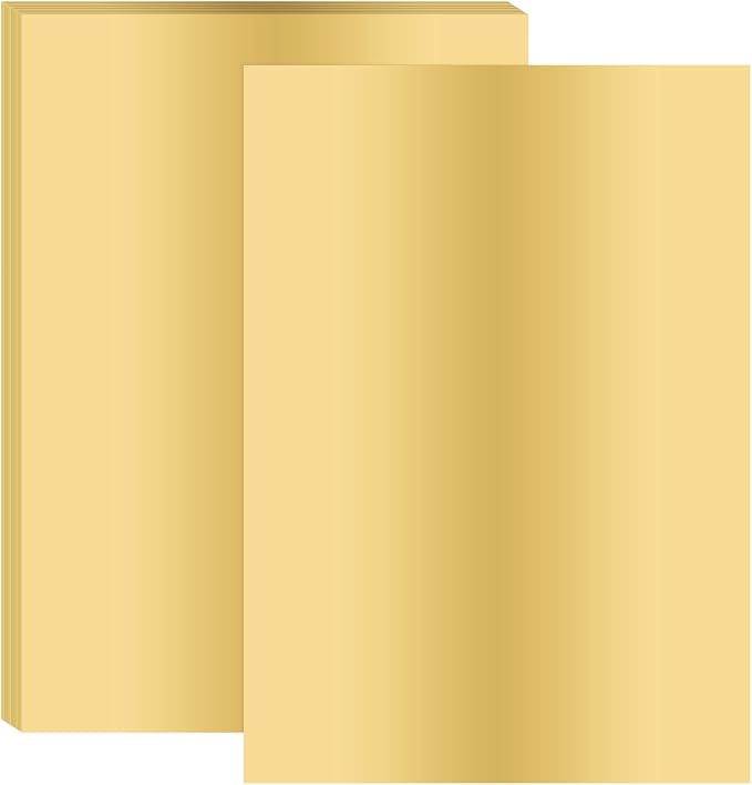 PATIKIL 11.7x8.3" Hot Stamping Foil Paper Sheet, 20 Sheets A4 Heat Transfer Hot by PATIKIL