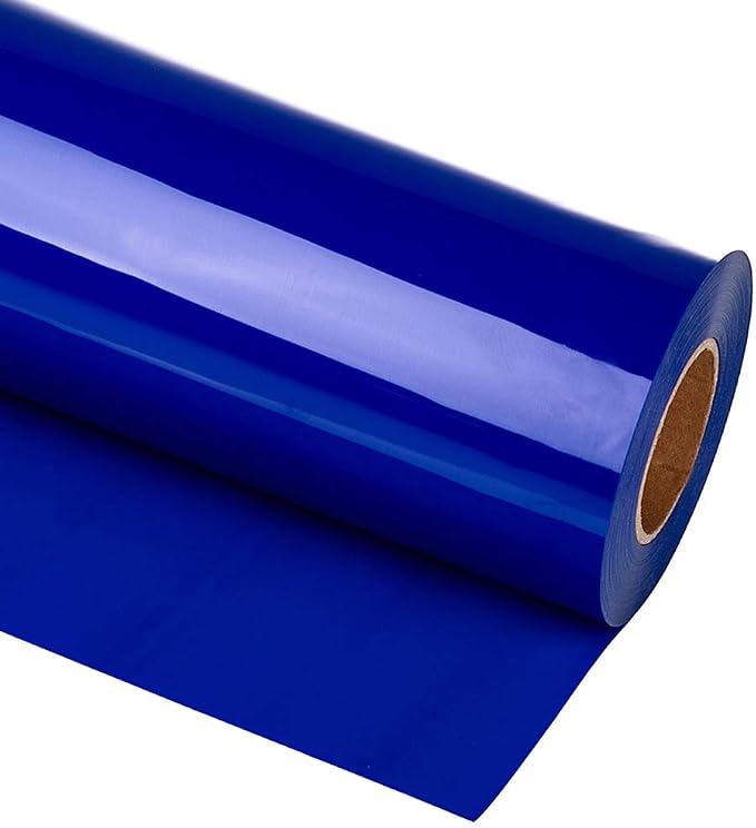 Guangyintong Heat Transfer Vinyl Blue HTV Rolls, Matte Surface HTV by guangyintong