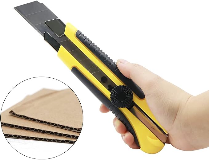 24 Pack Utility Knife, Retractable Box Cutter - Image 7