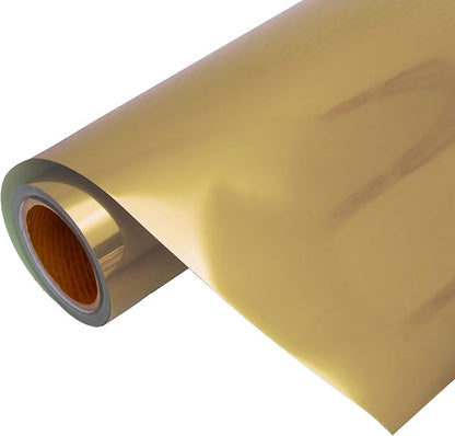 3 Yard x 20" Wide Roll Threadart Metallic Foil Gold Heat Transfer Vinyl Film | by ThreadArt