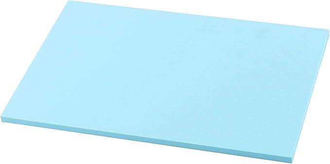 ZOENHOU 5 PCS 8.3 x 11.8 Inch Blue Large Rubber Stamp Carving Blocks, Rectangle - Image 5