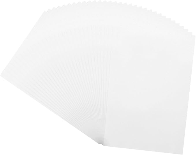 MECCANIXITY 100 Sheet Colored Vellum Paper 4" x 6", 100gsm Translucent by MECCANIXITY