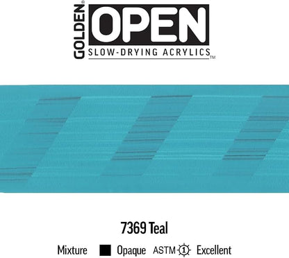 OPEN Slow-Drying Acrylics by GOLDEN, 5 fl oz. tube, Professional Acrylic Paint - Image 6