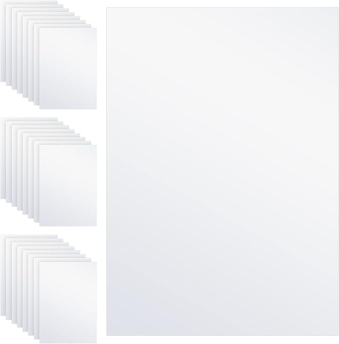 Outus 24 Sheets Holographic Sticker Paper Holographic Laminate Sheets by Outus