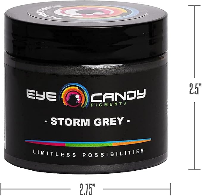 Eye Candy Pigments Premium Grey Mica Powder - Image 8