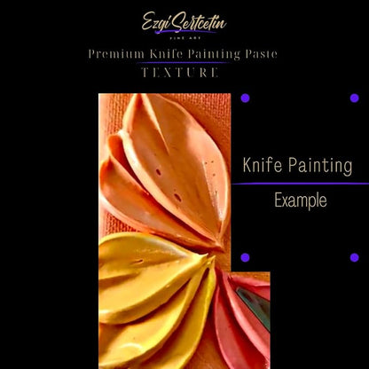 Premium Palette Knife Painting Paste|Texture Paste|Authentic Bright - Image 6