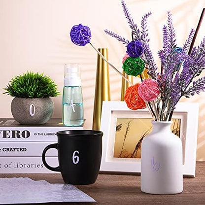 Outus 576 Pieces 8 Sheets Letters Stickers Self Adhesive Vinyl Letter Alphabet - Image 5