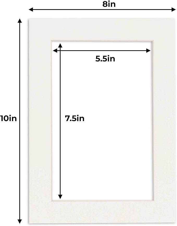 6x8 Mat for 8x10 Frame - Image 3