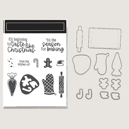 2025-2026 Stamps and Dies for Card Making, Stamps and Dies Set 2025 for by HITKUZ