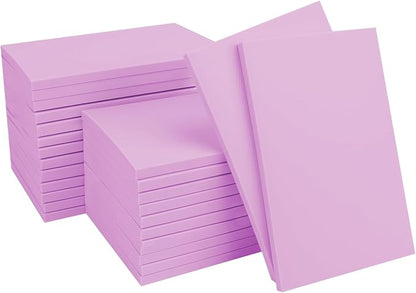 KUKLIPJIM 25 Pcs 4x6" Rubber Linoleum Stamp Carving Blocks by KUKLIPJIM