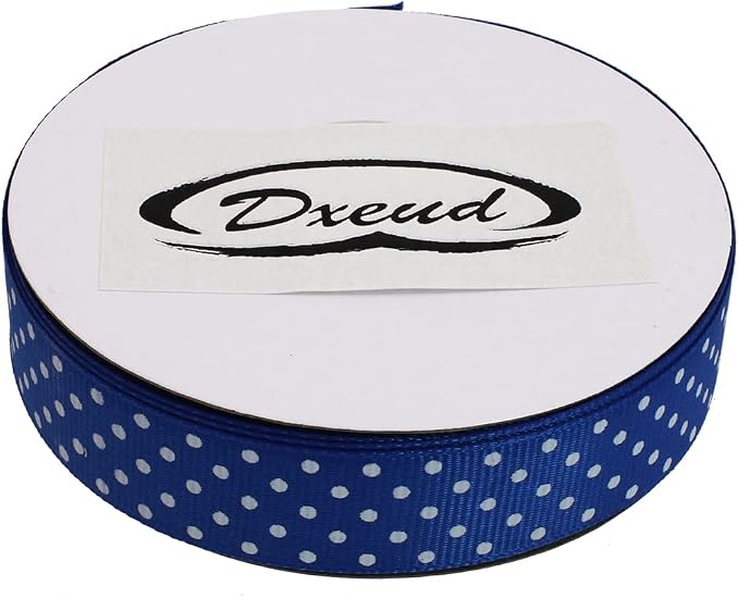 Polka Dot Grosgrain Ribbon 25 Yard Each Roll 100% Polyester - Image 3
