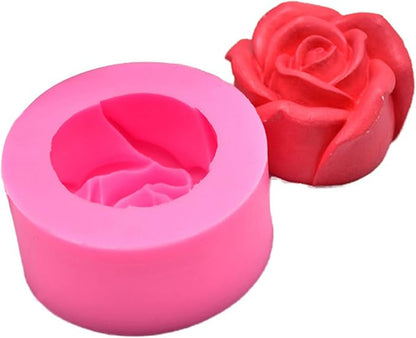 Rose Candle Mold Flower Silicone Mold - Image 7