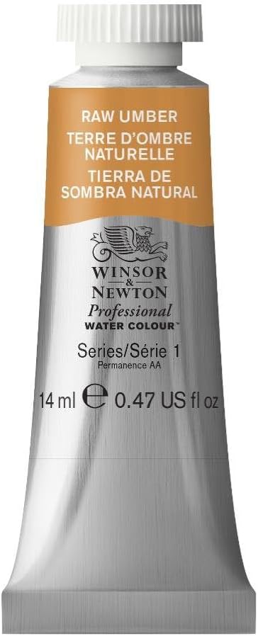Winsor & Newton Professional Watercolor, 14ml Tube, Raw Umber by WinsorNewton