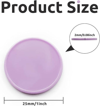 Set of 100 Opaque Plastic Learning Counters Mini Poker Chips Game Tokens - Image 3