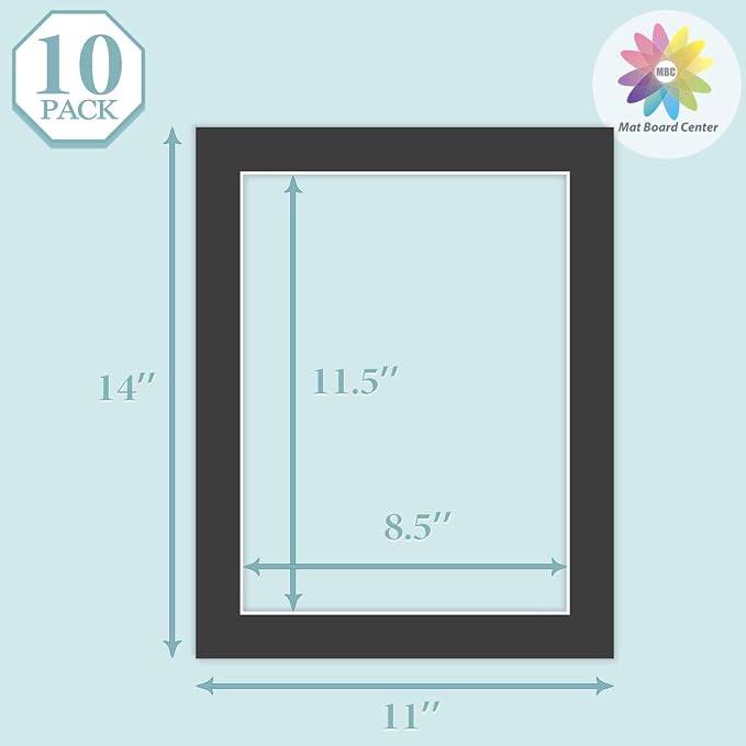 MBC Mat Board Center, 10 Pack 11X14 - Image 3