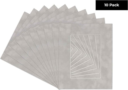 Pack of TEN 11x14 Mats Bevel Cut - Image 2