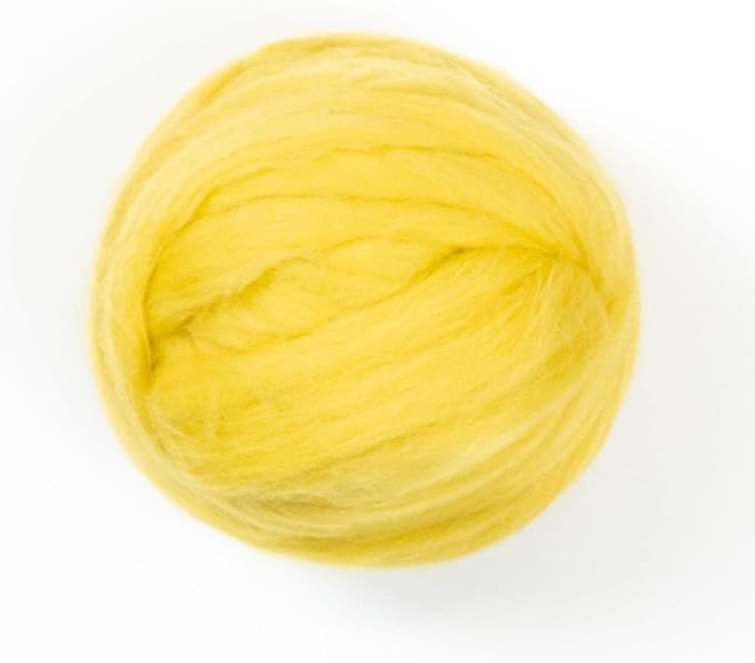 Kondoos Colored Natural Wool roving, 8 OZ. Best Wool by Kondoosnaturalfibers