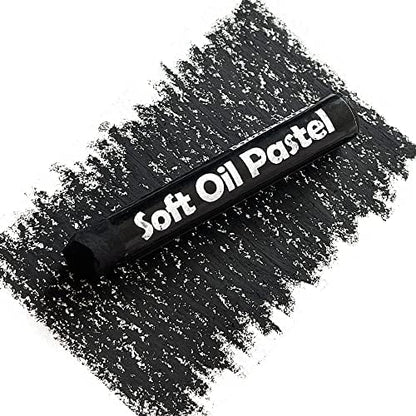 12 Pcs Cream Soft Oil Pastels Vibrant and Creamy Colored Chalk Pastels Artists - Image 5