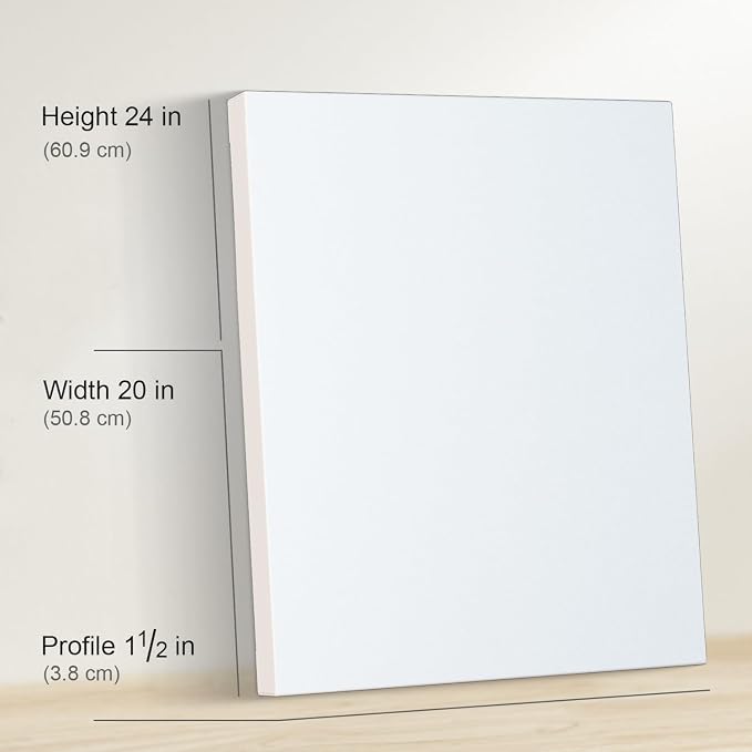 PHOENIX 20x24 Inch 2 Pack Gallery Canvas - Image 2