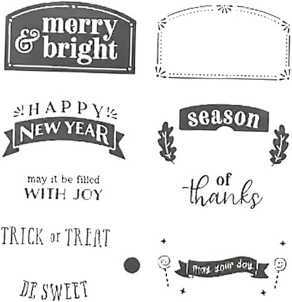 2025-2026 Stamps and Dies for Card Making, Stamps and Dies Set 2025 for - Image 3