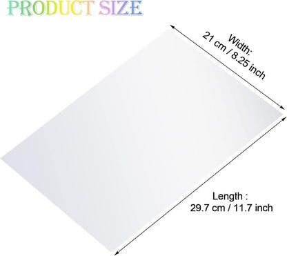Outus 24 Sheets Holographic Sticker Paper Holographic Laminate Sheets - Image 2